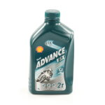 Shell huile moto 2 temps 1 l advance vsx 2t (ref: 550053703)