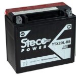 Steco powersports batterie moto 12. 0 18. 0 sans entretien (ref: ytx20l - bs)