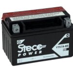 Steco powersports batterie moto 12. 0 6. 0 sans entretien (ref: ytx7a - bs) Steco powersports batterie moto 12. 0 6. 0 sans entretien (ref: ytx7a - bs)