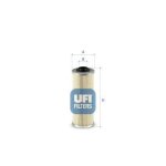 Ufi filters filtre hydraulique, direction (ref: 25. 702. 00) Ufi filters filtre hydraulique, direction (ref: 25. 702. 00)