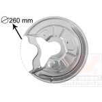 Van wezel déflecteur, disque de frein pour volkswagen: golf cabriolet, touran, golf, jetta & skoda: superb, ... Van wezel déflecteur, disque de frein pour volkswagen: golf cabriolet, touran, golf, jetta & skoda: superb, ...