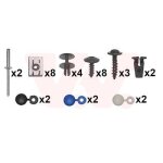 Van wezel kit d'assemblage, pare - chocs pour volkswagen: polo (ref: 5827794)