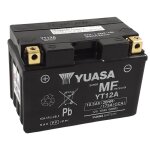Yuasa batterie moto 12. 0 v 10. 0 ah sla agm (ref: yt12a) Yuasa batterie moto 12. 0 v 10. 0 ah sla agm (ref: yt12a)