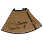 All four paws collier animaux de compagnie comfy cone s long 20cm brun