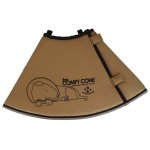 All four paws collier animaux de compagnie comfy cone m 20 cm brun