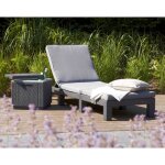 Allibert chaise longue daytona graphite 213720
