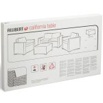 Allibert table d'extrieur california graphite 197421