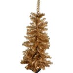 Ambiance arbre de table de no�l dor� �lectroplaqu� 120 cm