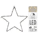 Ambiance toile lumineuse de nol avec 120 led 40 cm