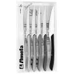 Amefa set de couteaux à steak eclat monochrome 6 pcs Amefa set de couteaux à steak eclat monochrome 6 pcs