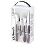 Amefa set de coutellerie 24 pcs eclat gris