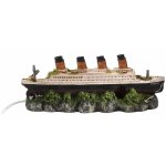 Aqua d'ella pave du titanic avec pierre 39 x 11 x 17 cm 234 / 237601