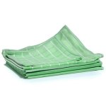 Aqua laser ensemble de chiffons anti - poussière bambou 6 pcs vert Aqua laser ensemble de chiffons anti - poussière bambou 6 pcs vert