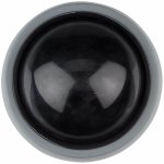 Avento ballon de massage avec support gris et noir