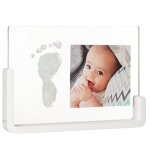 Baby art cadre d'empreinte transparent bois