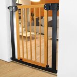 Baninni barrire de scurit bb woody mtal et bois 76 - 83 cm