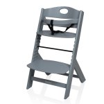 Baninni chaise haute muna bois gris foncé Baninni chaise haute muna bois gris foncé