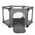 Baninni parc de jeu giocco gris foncé Baninni parc de jeu giocco gris foncé