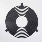 Bbgrill barbecue gril  plancha noir acier