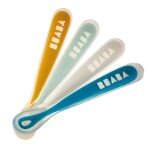 Beaba 4 pcs cuillères ergonomiques pour bébés rainbow Beaba 4 pcs cuillères ergonomiques pour bébés rainbow