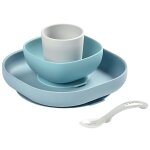 Beaba service de repas bébé 4 pcs silicone jungle Beaba service de repas bébé 4 pcs silicone jungle