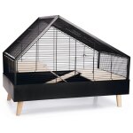 Beeztees cage pour rongeurs ayaz 78x48x61 cm noir