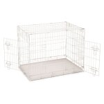 Beeztees caisse pour chiens 78 x 55 x 61 cm gris