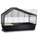 Beeztees clapier d'intrieur desi 100x52x68 cm noir