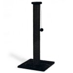 Beeztees poteau à griffer pour chats serpa 40 x 40 x 90 cm noir Beeztees poteau à griffer pour chats serpa 40 x 40 x 90 cm noir