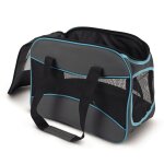 Beeztees sac transport pour chiens ucont nylon noir 42x21x30 cm 715283