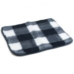 Beeztees tapis de caisse 62 x 44 cm bleu et blanc