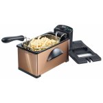 Bestron friteuse avec zone froide af370co cuivre 3, 5 l 2000 w