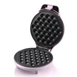 Bestron gaufrier en forme de bulle abwm300p 700 w rose