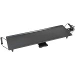 Bestron grill de table plancha xl 1800 w 70 x 23 cm abp603