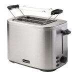 Bestron grille - pain ato800ste 800 w inox