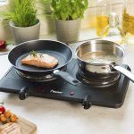 Bestron plaque de cuisson double ahp250d 2250 w Bestron plaque de cuisson double ahp250d 2250 w