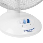 Bestron ventilateur de bureau 27 cm blanc ddf27w
