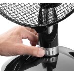 Bestron ventilateur de bureau adf30dz 35 cm noir