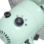 Bestron ventilateur de bureau rtro dft35m 35 cm 35w vert menthe