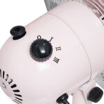 Bestron ventilateur de bureau rtro dft35r 35 cm 35 w rose