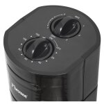 Bestron ventilateur colonne noir avec minuterie 75 cm 50 w aft760z