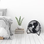 Bestron ventilateur industriel noir 35 cm 55 w dfa30