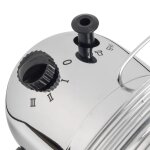 Bestron ventilateur rtro de bureau dft35ch 35 cm chrome