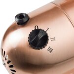 Bestron ventilateur rtro de bureau dft35co 35 cm cuivre