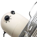 Bestron ventilateur sur pied 45 cm 50 w blanc cass afs45re