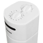 Bestron ventilateur tour avec minuterie 80 cm 35 w blanc aft760w