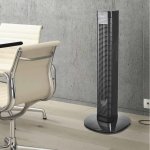 Bestron ventilateur tour avec tlcommande aft80zrc 80 cm 50 w noir