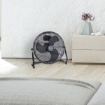 Bestron ventilateur turbo dfa40z 45 cm noir