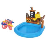 Bestway centre de jeux aquatiques ship ahoy 140x130x104 cm
