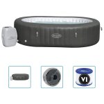 Bestway cuve thermale ovale lay - z - spa mauritius airjet